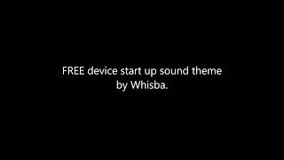 FREE device startup sound theme. Reuse, sample, edit as you wish.