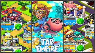 Tap Empire: Idle Tycoon Tapper & Business Sim Game (Gameplay Android) - [Android Fragments]🧩 screenshot 2