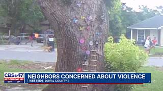 New video shows moment people run from shooting on Susie Street that left one woman dead