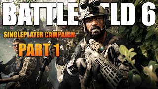 Battlefield 6 SINGLE PLAYER CAMPAIGN (Part 1) - Battlefield 6 PS5 Slim Gameplay