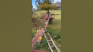 Backyard Swinging Bridge