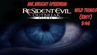 Resident Evil Outbreak: File #2 - Wild Things Speedrun - 5:46 [Easy]