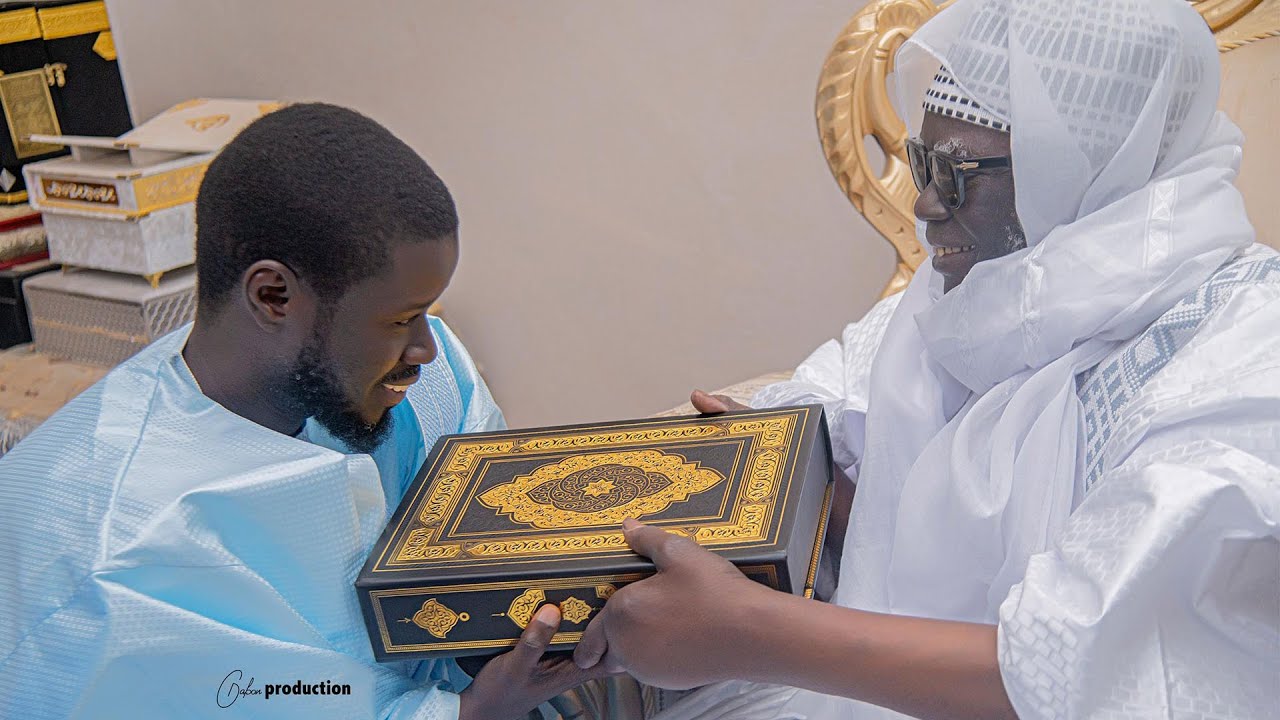 Visite du Presdident Bassirou Diomaye Faye à Touba Chez le Khalif Général des Mourides