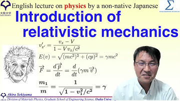 Introduction of relativistic mechanics