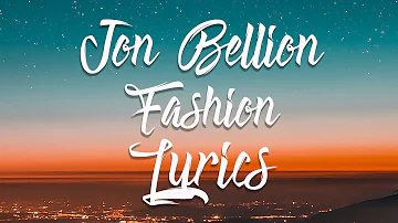 Jon Bellion - Fashion (Lyric Video)