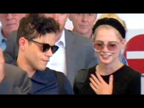 gossip grill Rami Malek And Bohemian Rhapsody Costar Lucy Boynton Are Asked About Burt Reynolds' Mustache