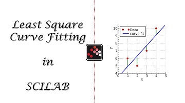 SCILAB TUTORIALS | LEAST SQUARE CURVE FITTING | SCILAB BEGINNERS