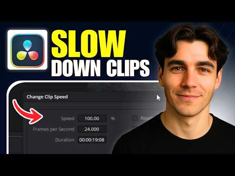 How To Slow Down Clips In Davinci Resolve (Tutorial 2026)