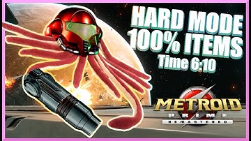 Hard Mode (Full Run, 100% Items, No Commentary) | Metroid Prime Remastered | ENCORE