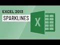 Excel 2013: Sparklines
