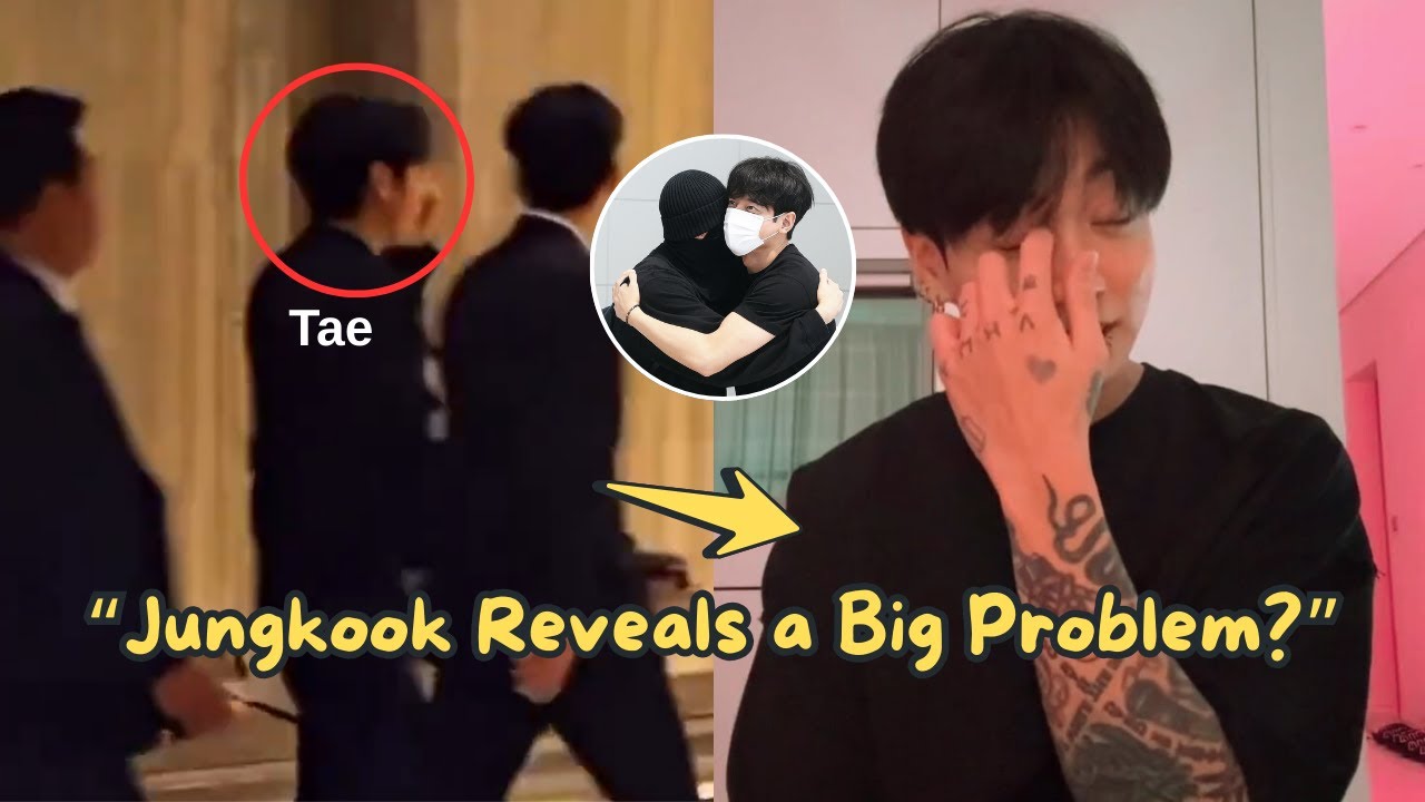ARMY Crying! Jungkook Reveals a Big Problem, Taehyung Immediately Takes Action!