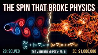 The Million-Dollar Problem Hidden in Every Fluid | Navier-Stokes &amp; Turbulence (PDEs Ep11)