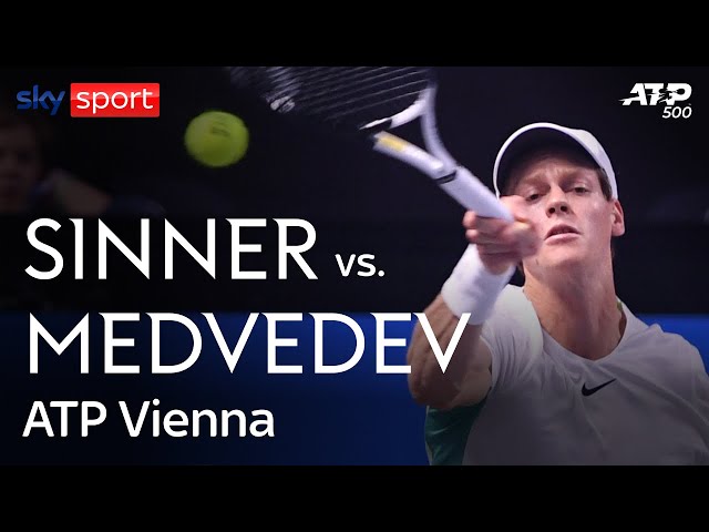 Super Sinner Sets Up Vienna Final vs. Medvedev, Makes Italian