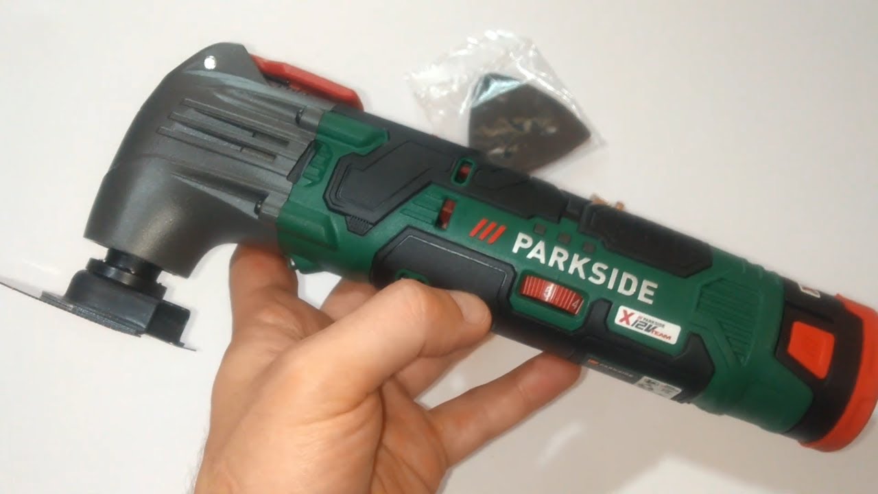 Parkside Cordless Multi Purpose Tool PAMFW 12 C3 - YouTube