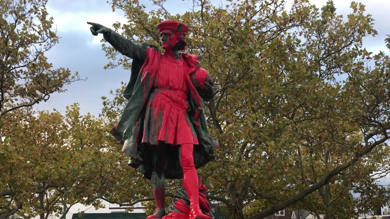 VIDEO NOW Providence Columbus Statue Vandalized YouTube