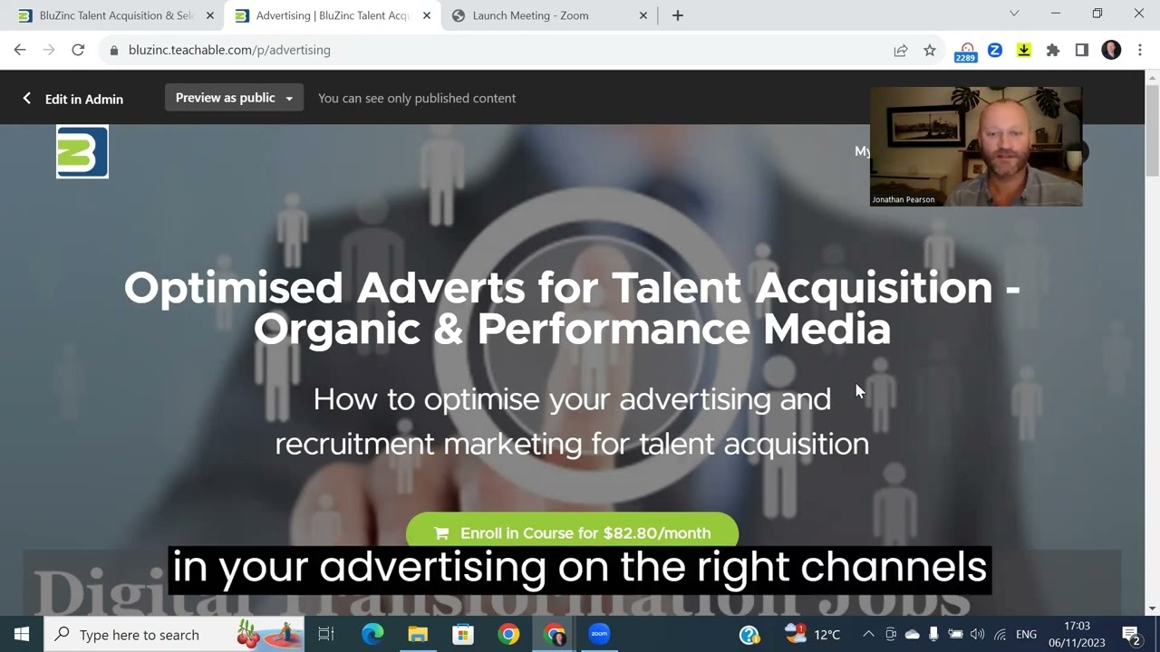 BluZinc Advertising for Talent Acquisition by Jonathan Pearson