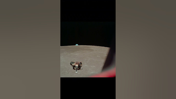 1969年7月登月宇航员拍摄到地球在月球地平线升起的画面，这是不是你第一次见到。