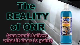 Optimum No Rinse: How to wash with ONR - ONR series Part 1