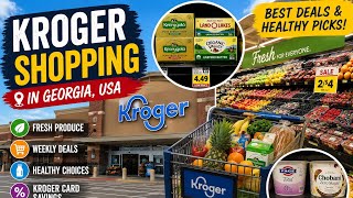 Kroger Healthy Picks Georgia Grocery Haul