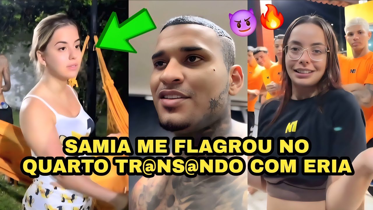 8°DIA DA HOUSE N1,SAMIA ME FL@GROU NO QUARTO COM ERIA