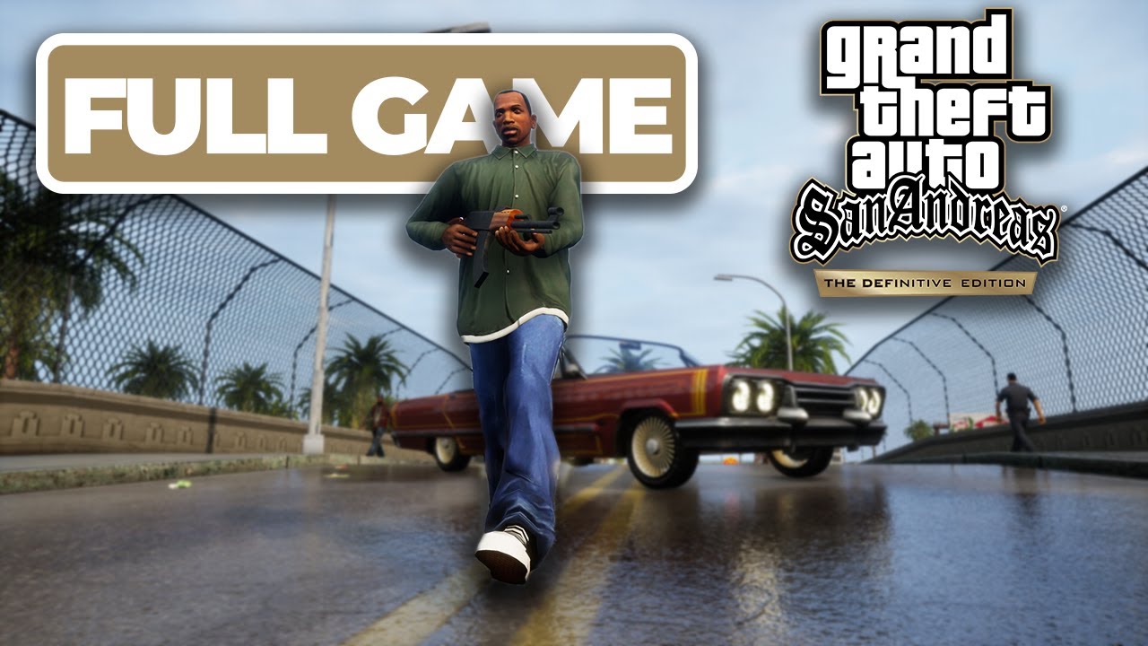 GTA SAN ANDREAS Definitive Edition FULL GAMEPLAY No Commentary PC - YouTube