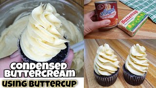 Condensed Milk Buttercream Using Buttercup