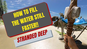 How to use the water still in Stranded Deep!