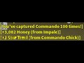 100th commando chick defeat (Insane loot)