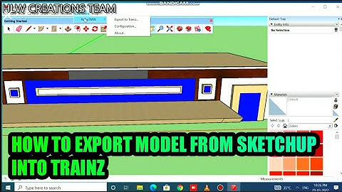 How To Export Model/Addons From Sketchup Into Trainz Simulator Pc/Android