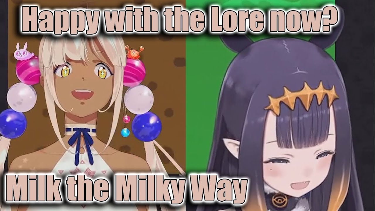 『What Sana? giant black hot dog?』 【10 years long lost old friends with Ina】