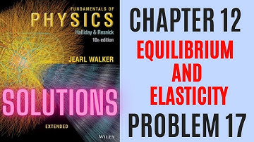 Halliday resnick chapter 12 problem 17 solution | Fundamentals of physics 10e solutions