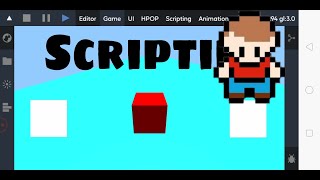 It's magic engine | tutorial no 1.2 | making a simple game "Cube Runner" screenshot 1