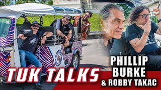 Tuk Talks Phillip Burke And Robby Takac