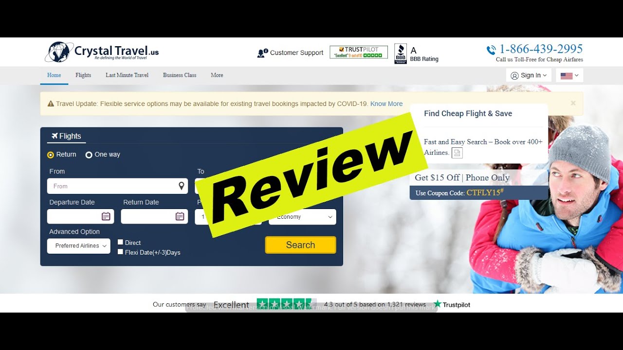 Crystal Travel Review Real User Reviews of Crystaltravel.us YouTube