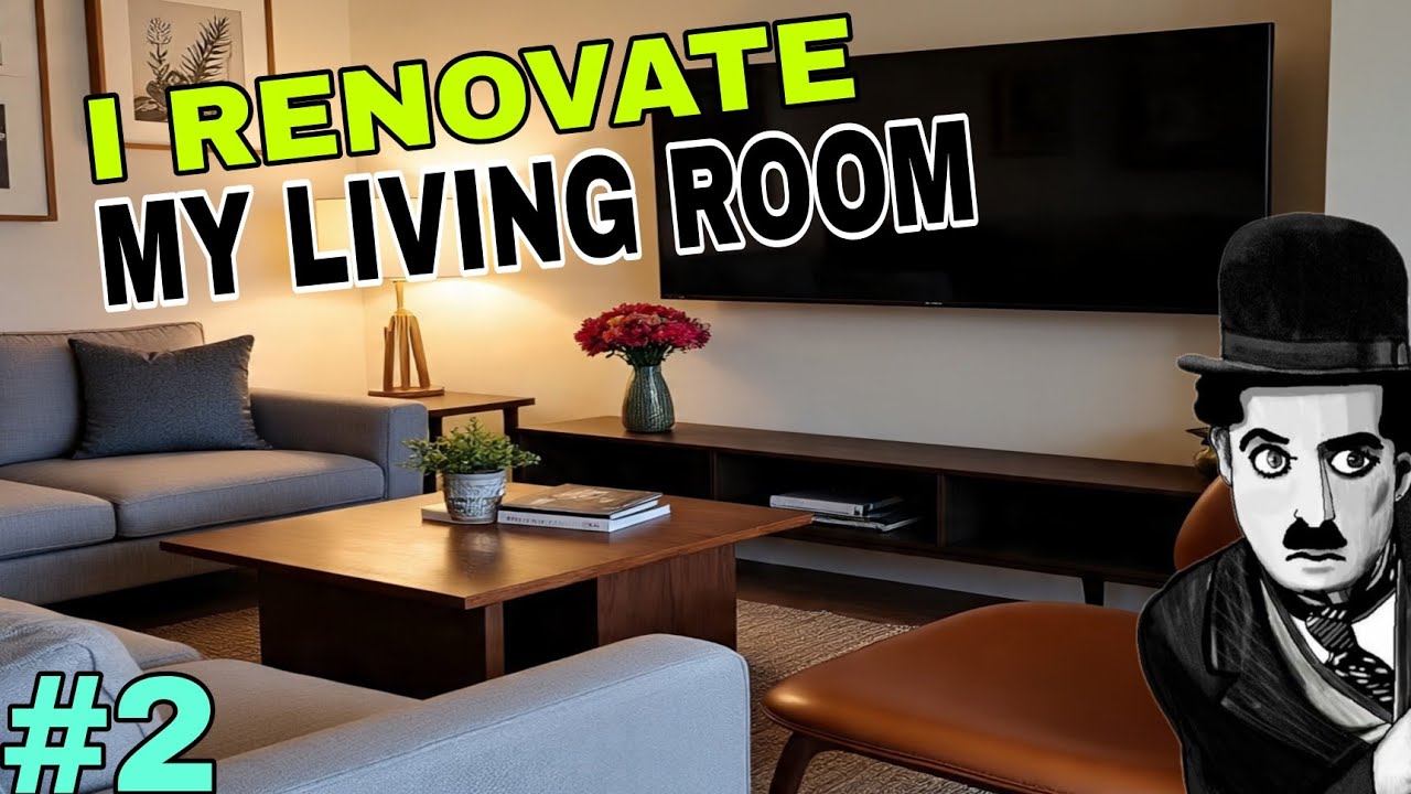 I RENOVATE MY LIVING ROOM // HOUSE DESIGNER #2 - YouTube