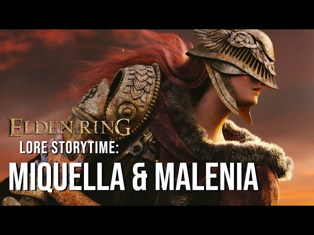 A história de Malenia e Miquella em Elden Ring