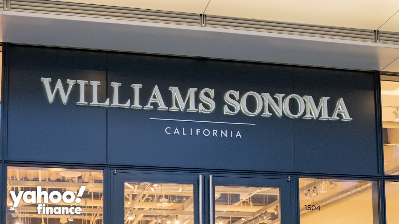 Williams-Sonoma stock slides as home goods boom recedes