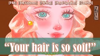 [F4A] Queen pampers her librarian | ASMR RP [Flirting] [Shy listener]