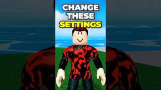 You Should Change These Roblox Settings - New Roblox Update