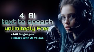 Achieve Professional Voiceovers with the Best Free AI Text to Speech in 140+ Languages.