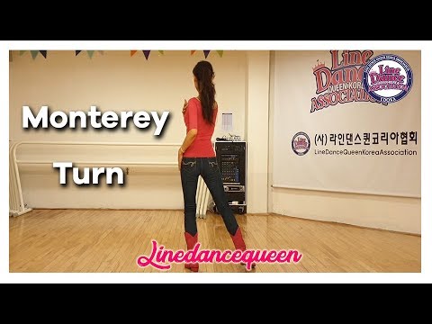 [Eng Subs] [라인댄스기본스텝] Monterey Turn Line Dance Step I 몬트레이턴 스텝 배워보기 l 라인댄스