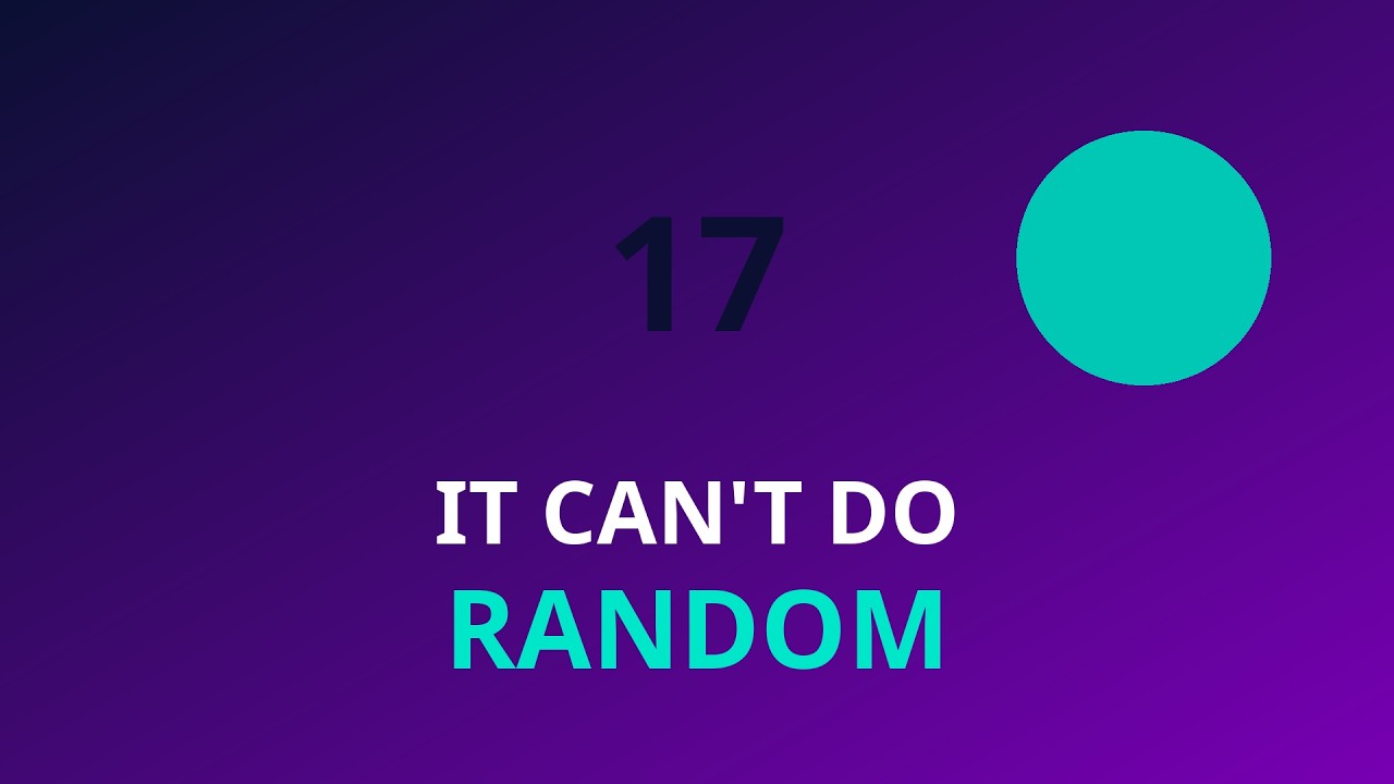 Randomizer Pick Ask AI to Pick a Number — It Can't Do Random - YouTube