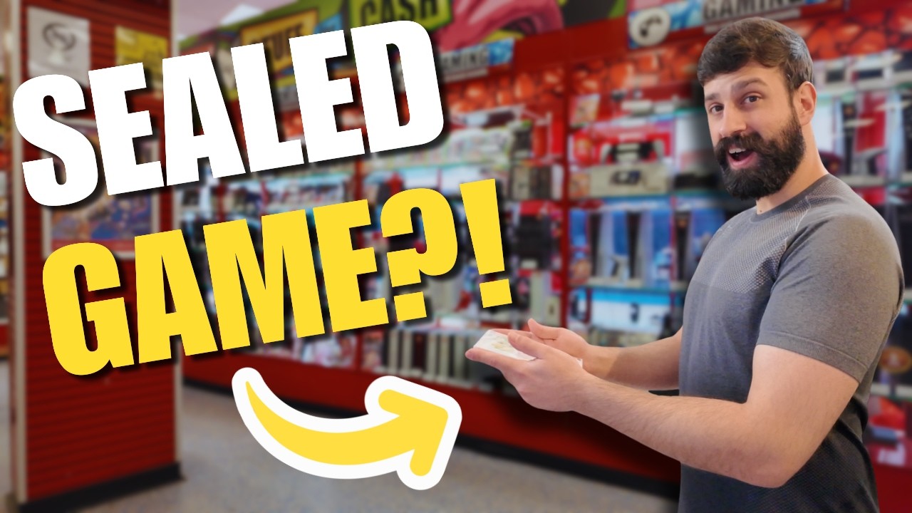 Я нашел СОВЕРШЕННО НОВУЮ игру в CEX… Еще запечатанную!!!