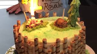 Fortnite  Birthday Cake and Buttercream Recipe
