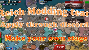 [World Conqueror 4 Expanded Map Mod][Reich]