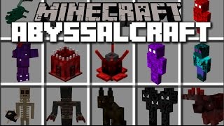 Minecraft ABYSSALCRAFT MOD / SPAWN ANGRY BEASTS AND BOSSES!! Minecraft