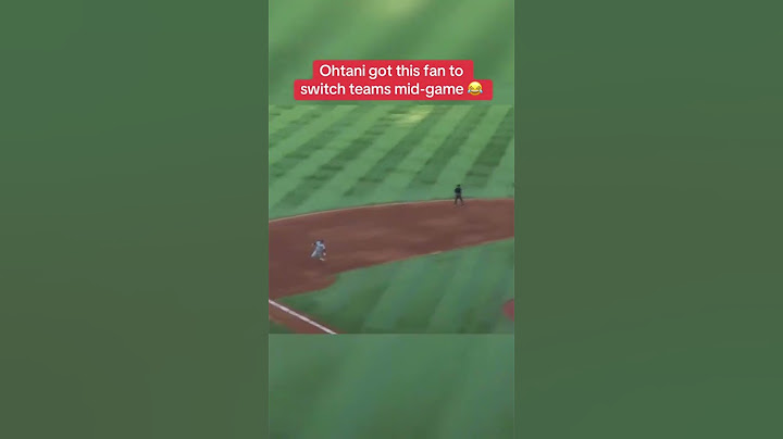 Don’t underestimate Shohei Ohtani’s aura 😅