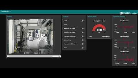Robotics Platform with  RaspBerry PI and Siemens S7, Defect detection by Deep Learning at the edge