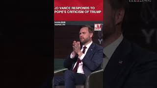 JD Vance Responds After Pope Criticizes Trump Administration’s Iran Operation #shorts #vance