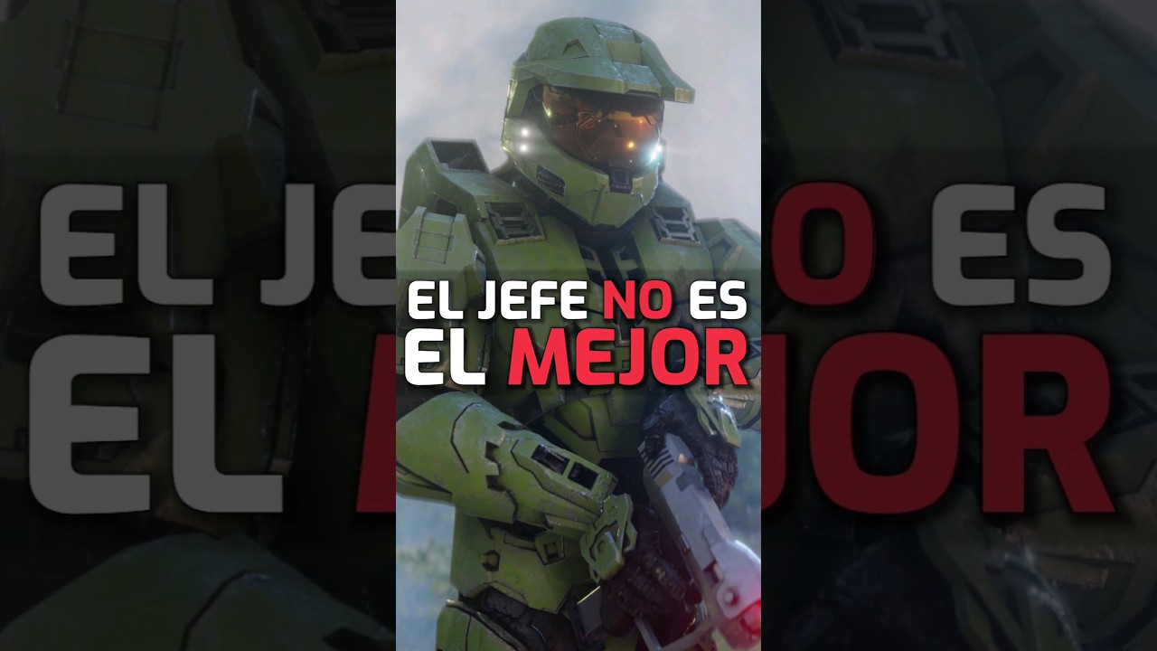 ¡El Spartan QUE SUPERÓ al JEFE MAESTRO en HALO! - #short #halo #curiosidades #xbox #haloinfinite
